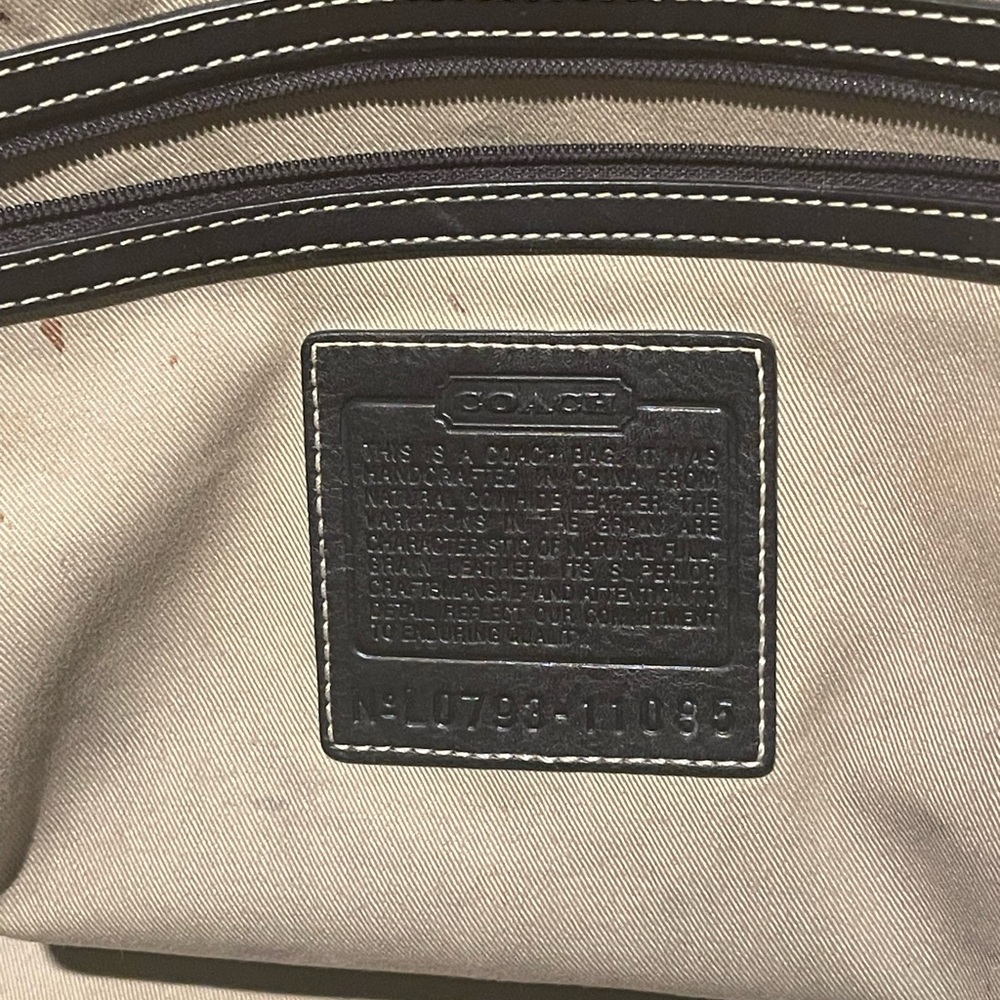 Vintage Black Coach Hampton Miranda Bag - Picture 6 of 16